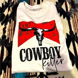 Amazon 
White red black 
Runs bigger 
Size medium 
Never worn